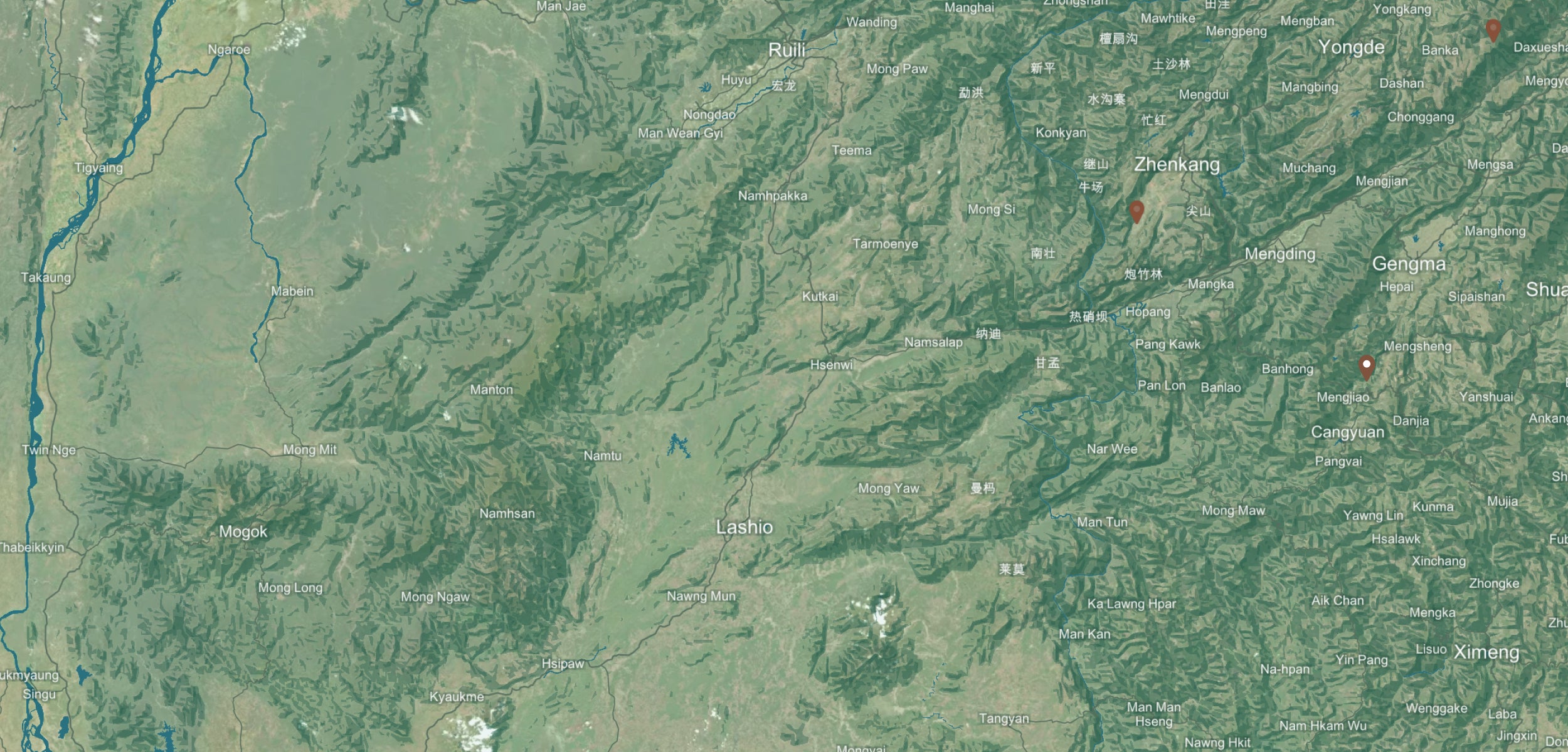 Wa Shan background map desktop