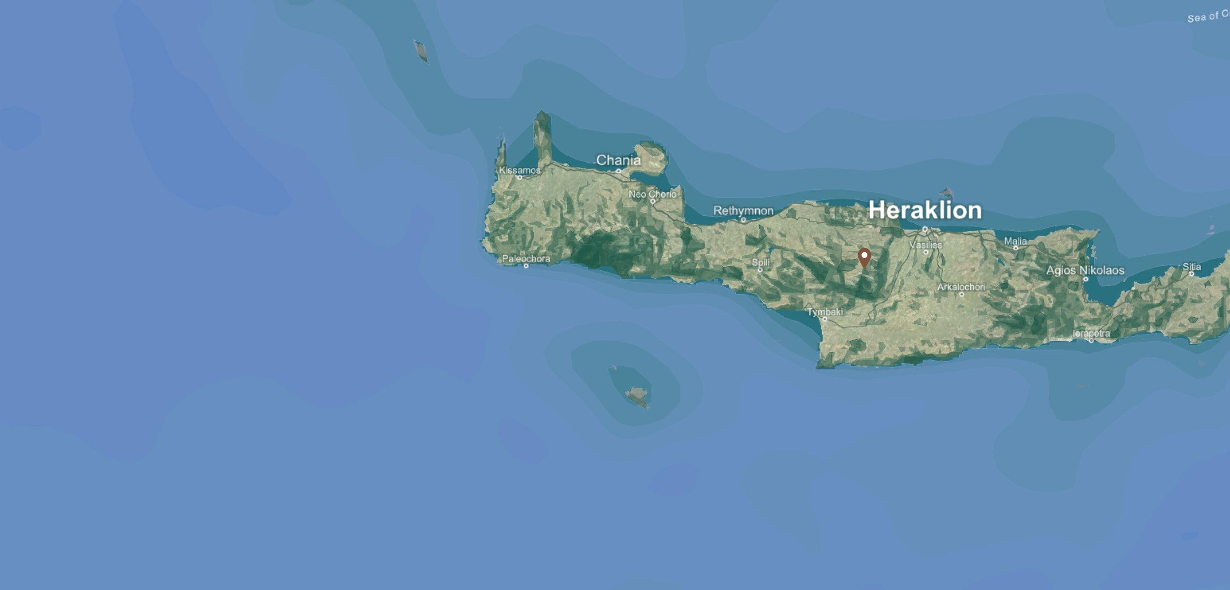 Greece background map desktop