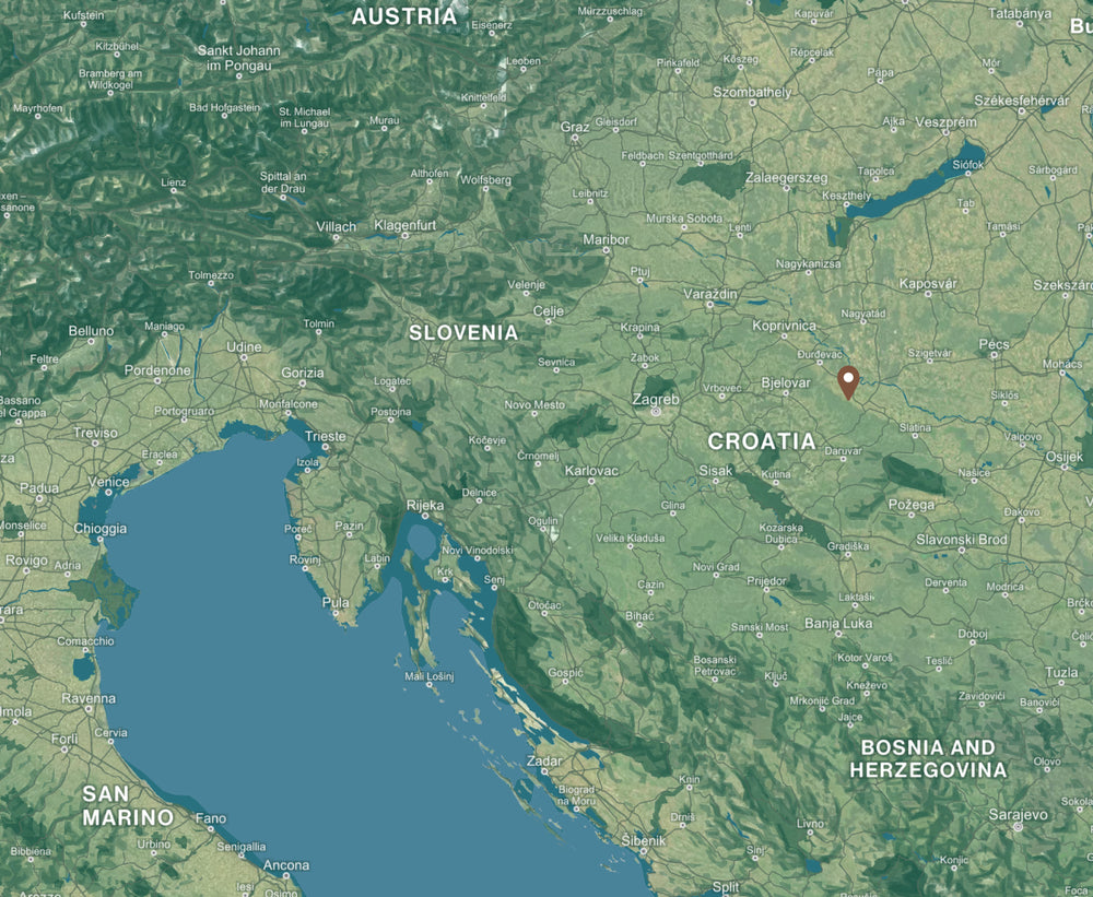 Croatia background map mobile