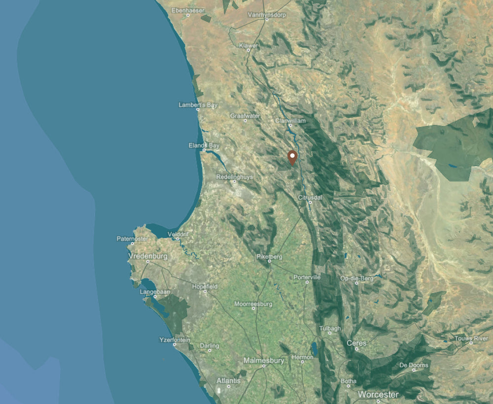 Cederberg Mountains background map mobile