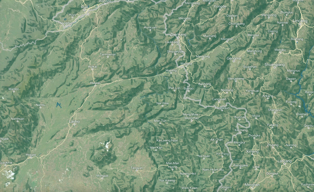 Yunnan background map mobile